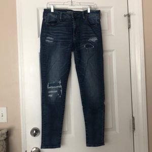 american eagle super stretch jeggings